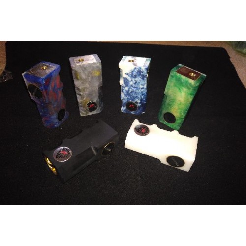 Stark Single 18650 RESIN Box Mod by Lunar Aggelos